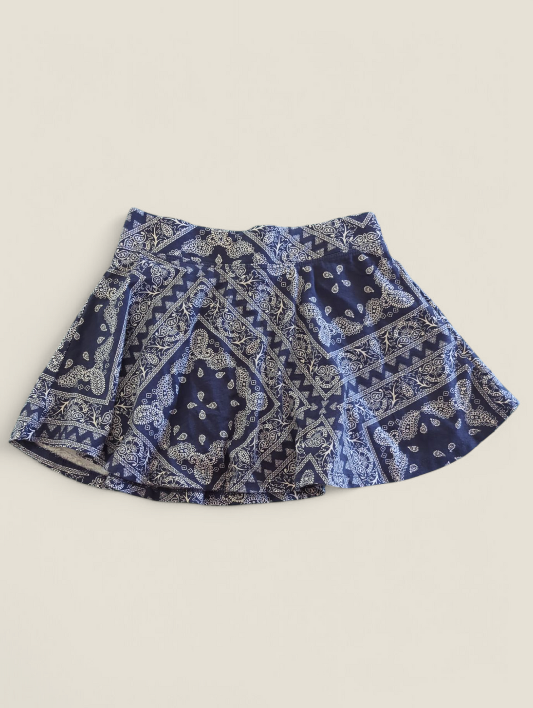 CHILDRENS PLACE BLUE SKORT 7/8Y PRE-LOVED