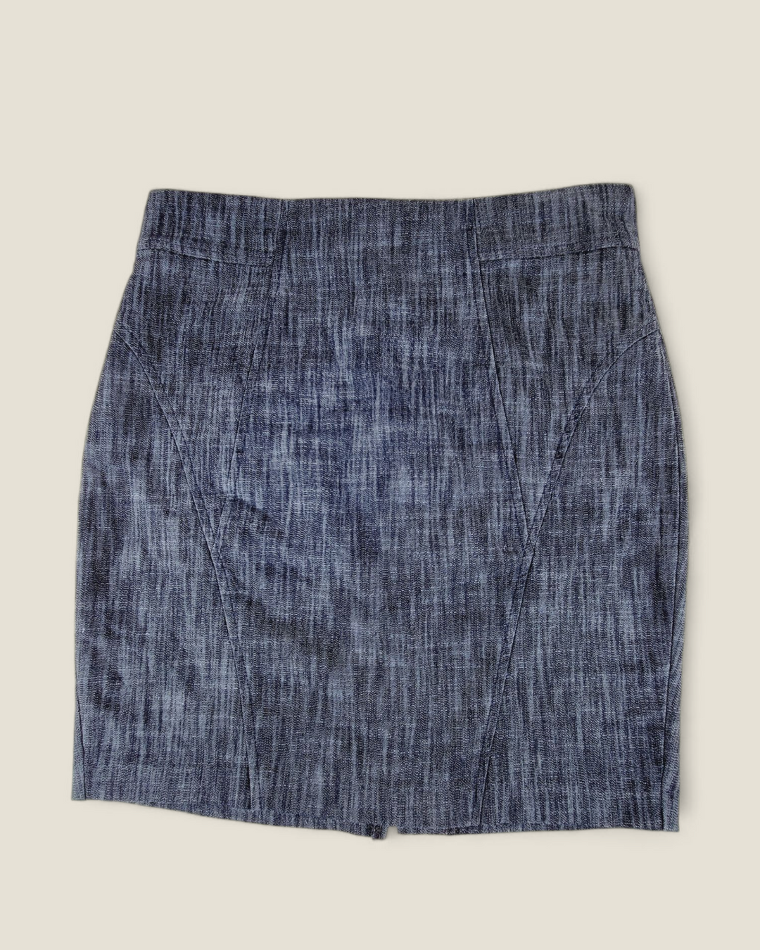 COSTA BLANCA NAVY SKIRT LADIES SIZE 8 PRE-LOVED