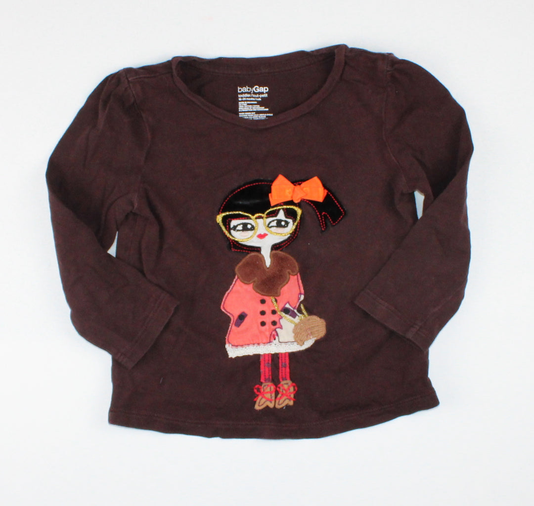 GAP LS TOP 18-24M PRE-LOVED