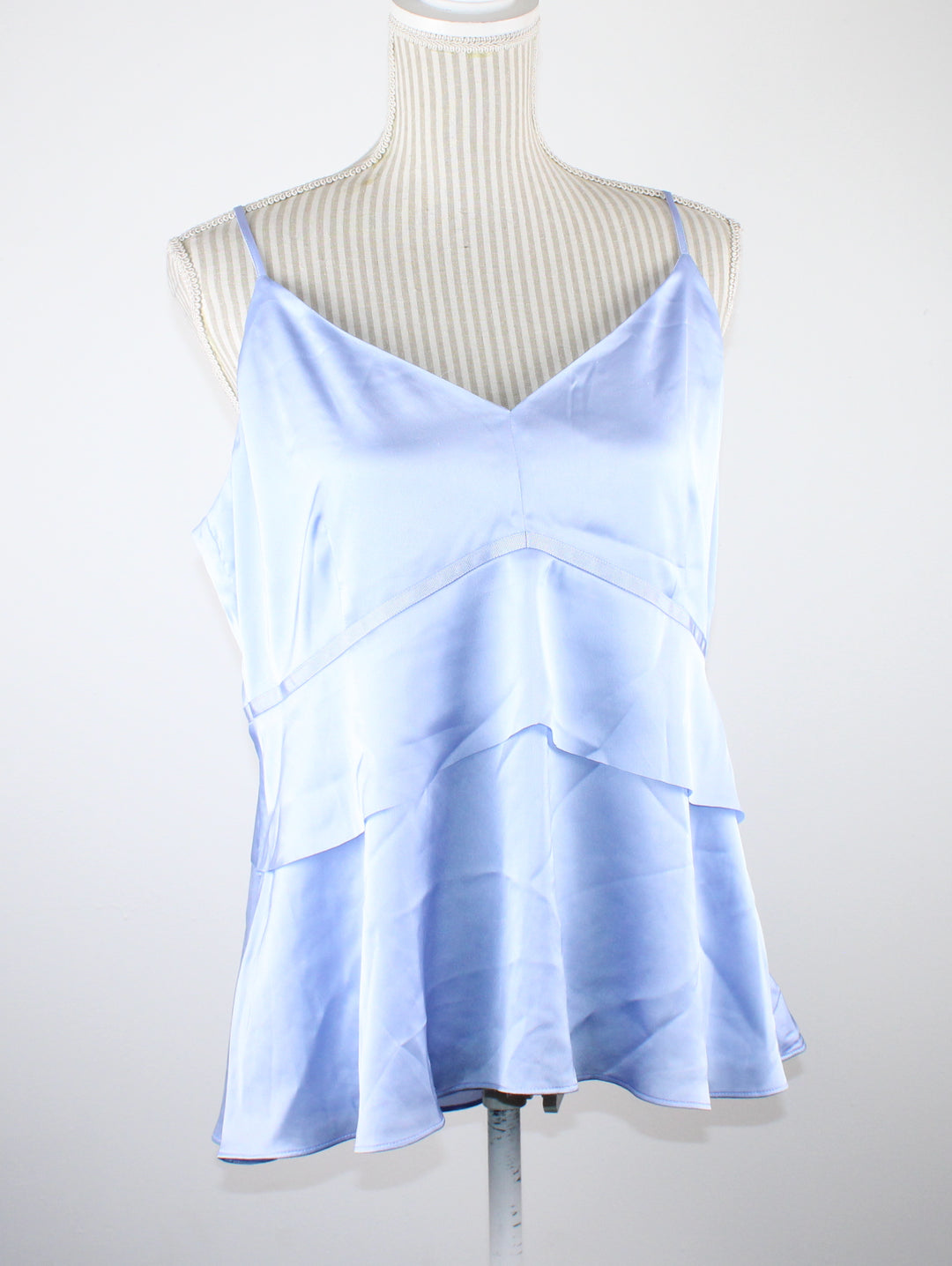 BANANA REPUBLIC ROBIN BLUE TOP LADIES SIZE 14 PRE-LOVED