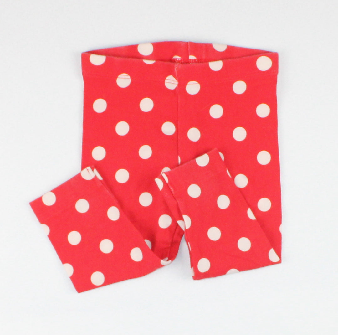 GYMBOREE POLKA DOT PANT 6-12M PRE-LOVED