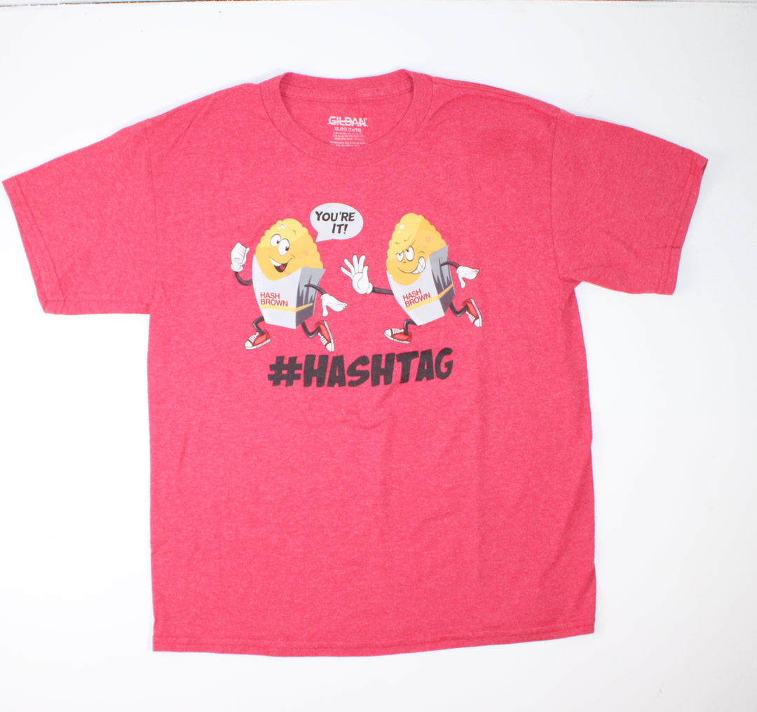 RED TEE 14/16Y PRE-LOVED