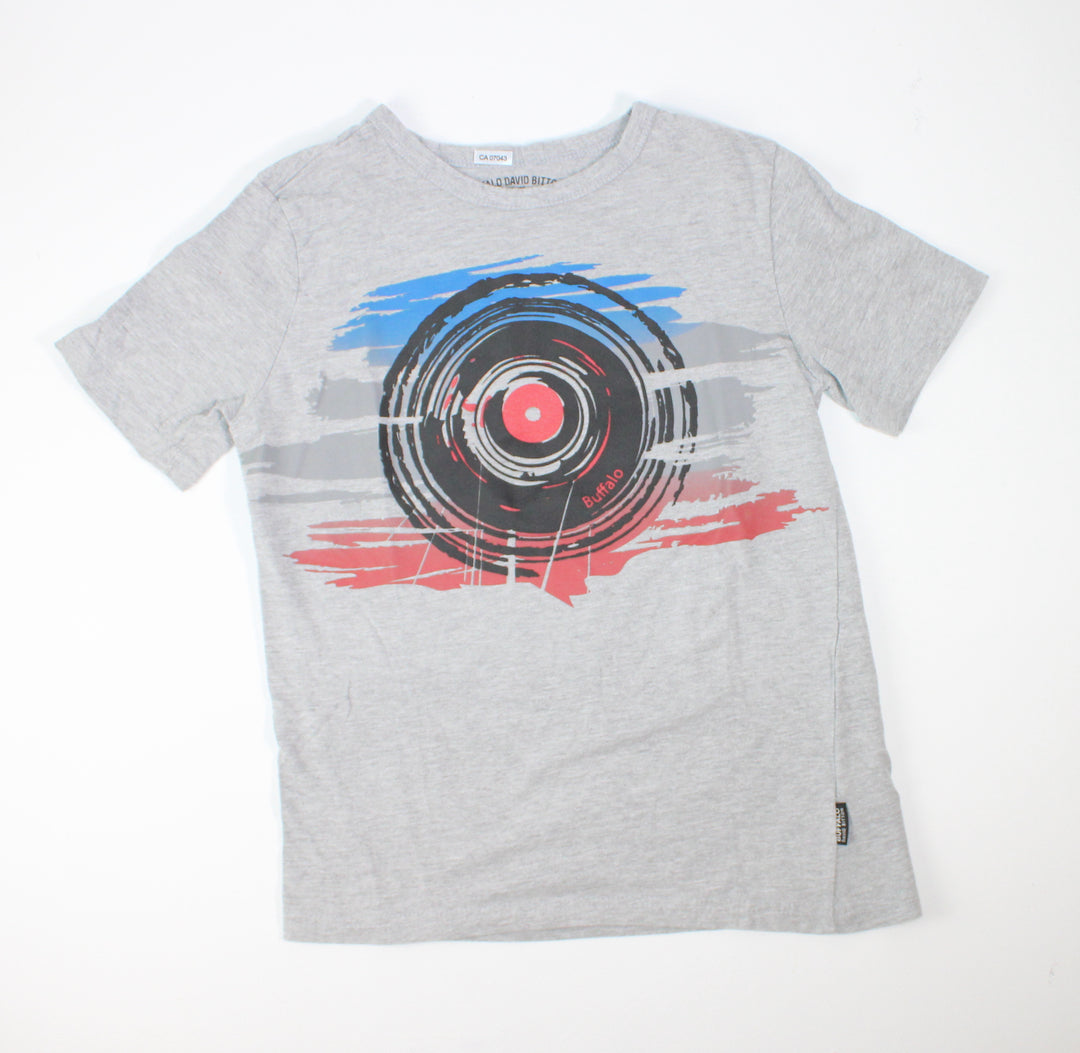 BUFFALO GREY TEE 10-12Y PRE-LOVED