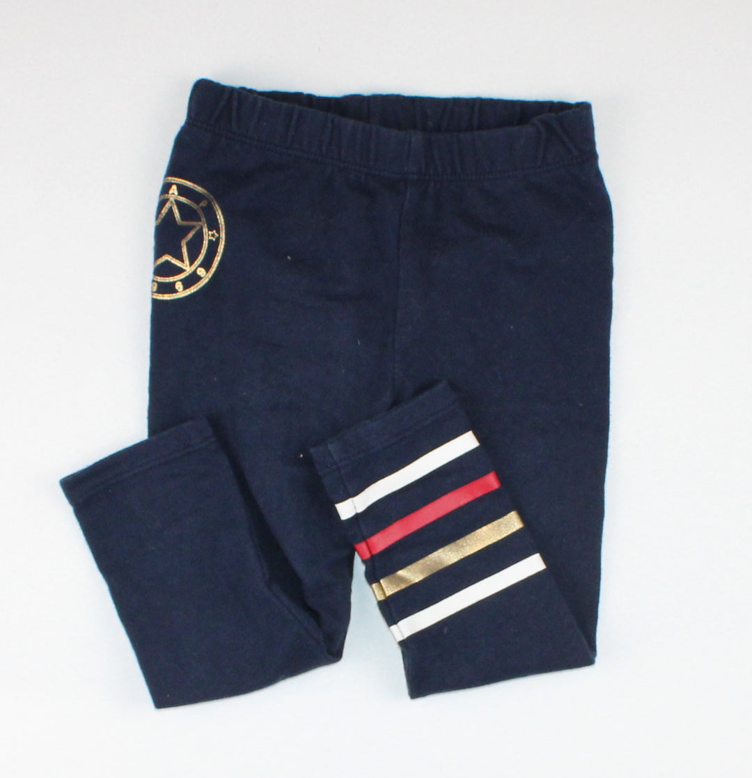 GAP BLUE LEGGINGS 2Y PRE-LOVED