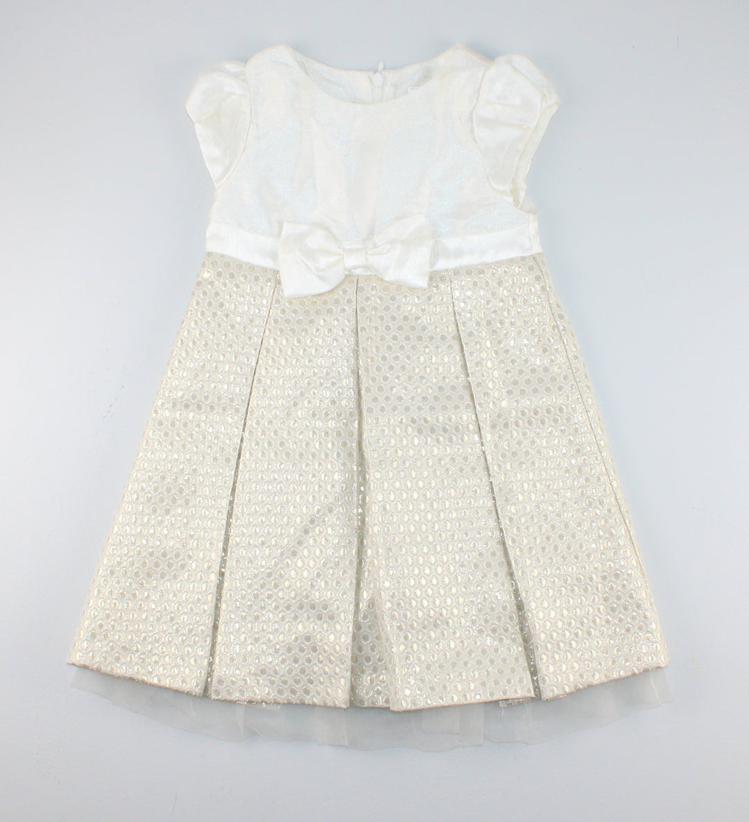 GYMBOREE HOLIDAY GOLD DRESS 18-24M PRE-LOVED