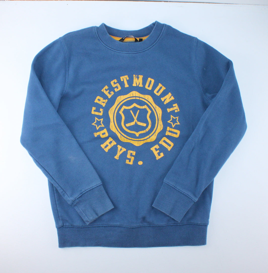 GEORGE BLUE CREWNECK SWEATER 14Y PRE-LOVED