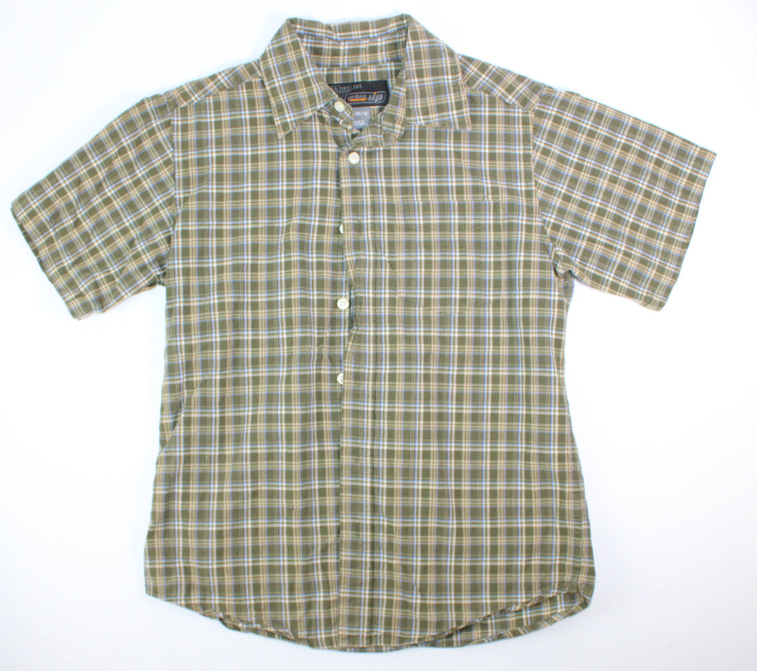 URBAN PIPELINE PLAID TOP 10-12Y PRE-LOVED