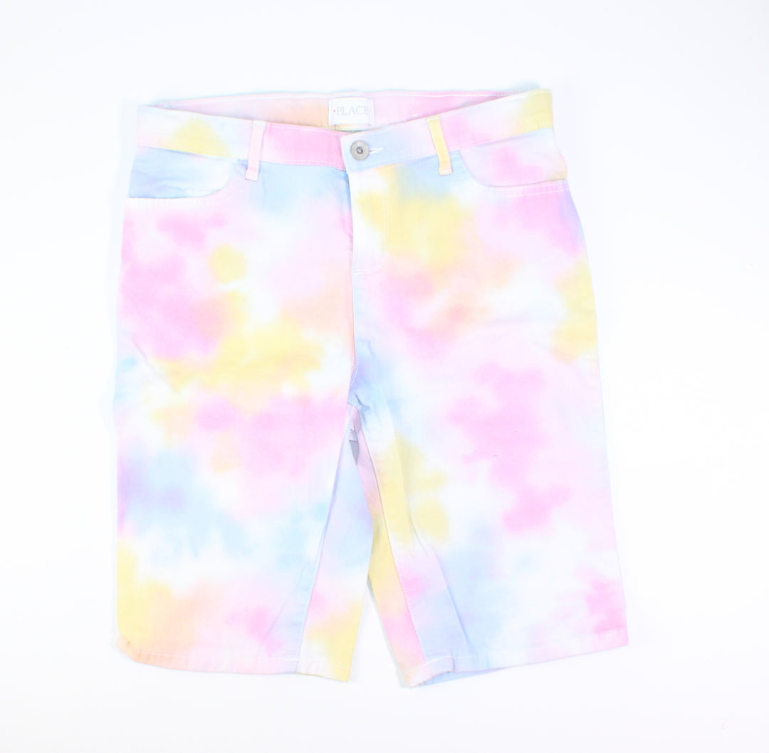 TCP SPLOTCH TIE DYE SHORTS 14Y PRE-LOVED