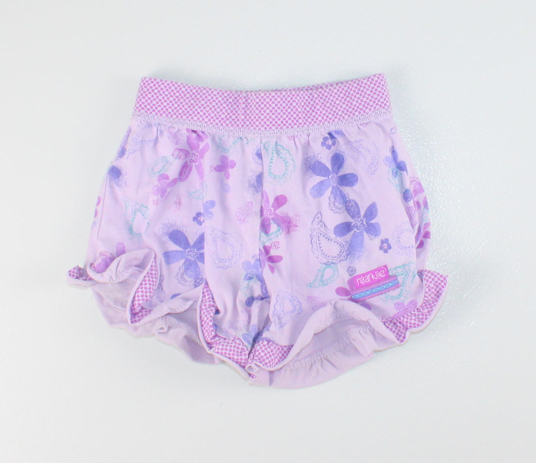 NAARTJIE PURPLE SHORTS 12-18M PRE-LOVED