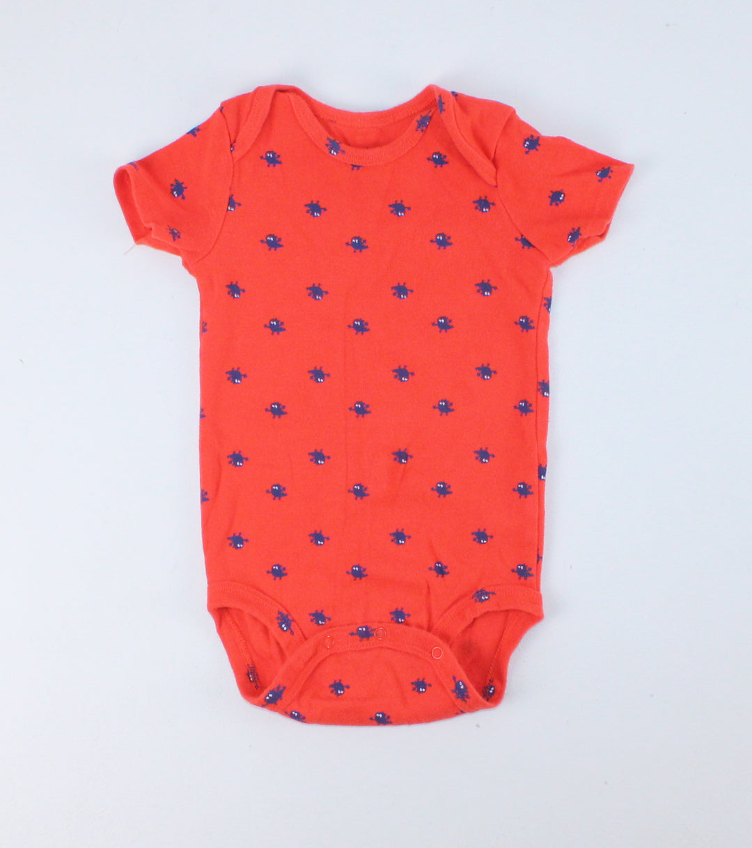 PEKKLE ORANGE MONSTER ONESIE 18M PRE-LOVED