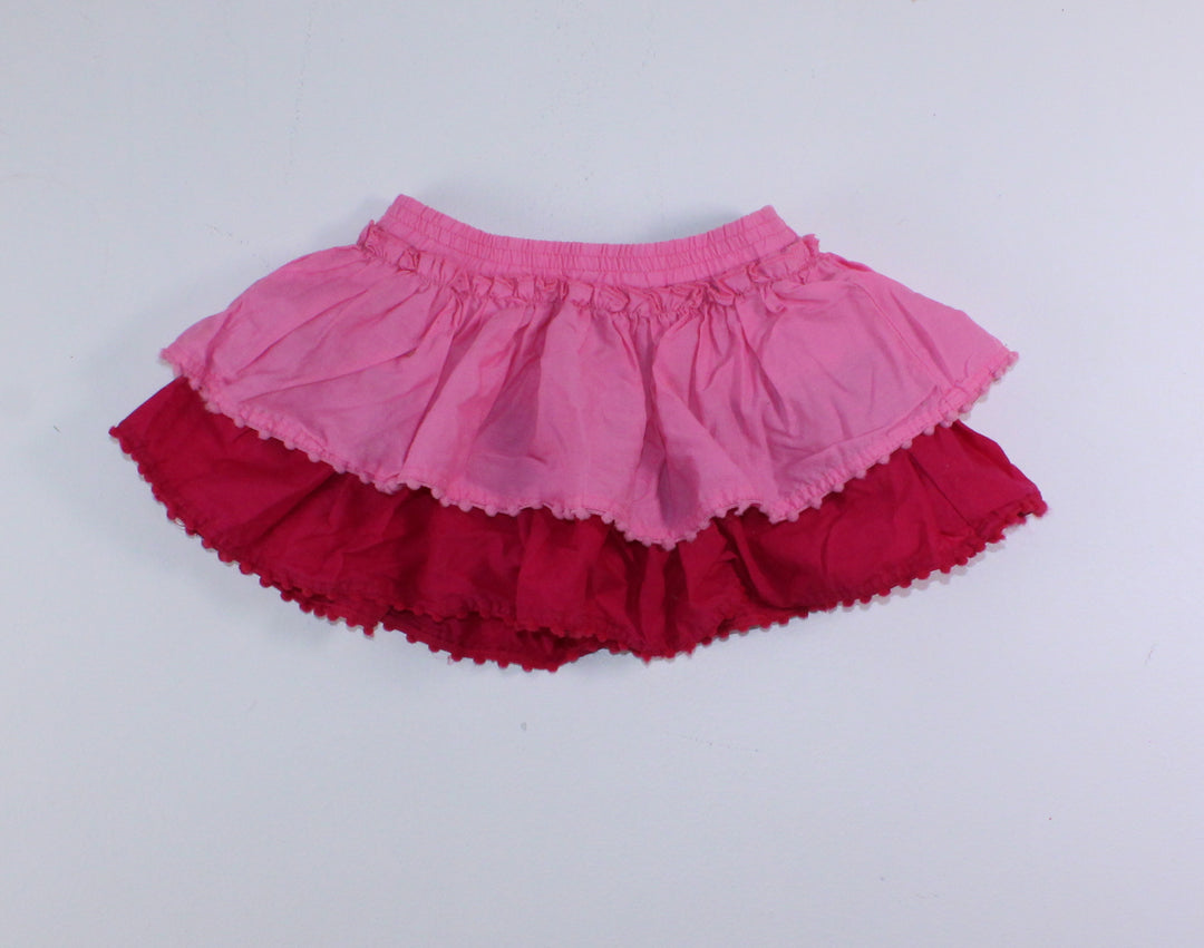 TCP RUFFLE PINK SKIRT (WITH BOTTOMS) 9-12M PRE-LOVED