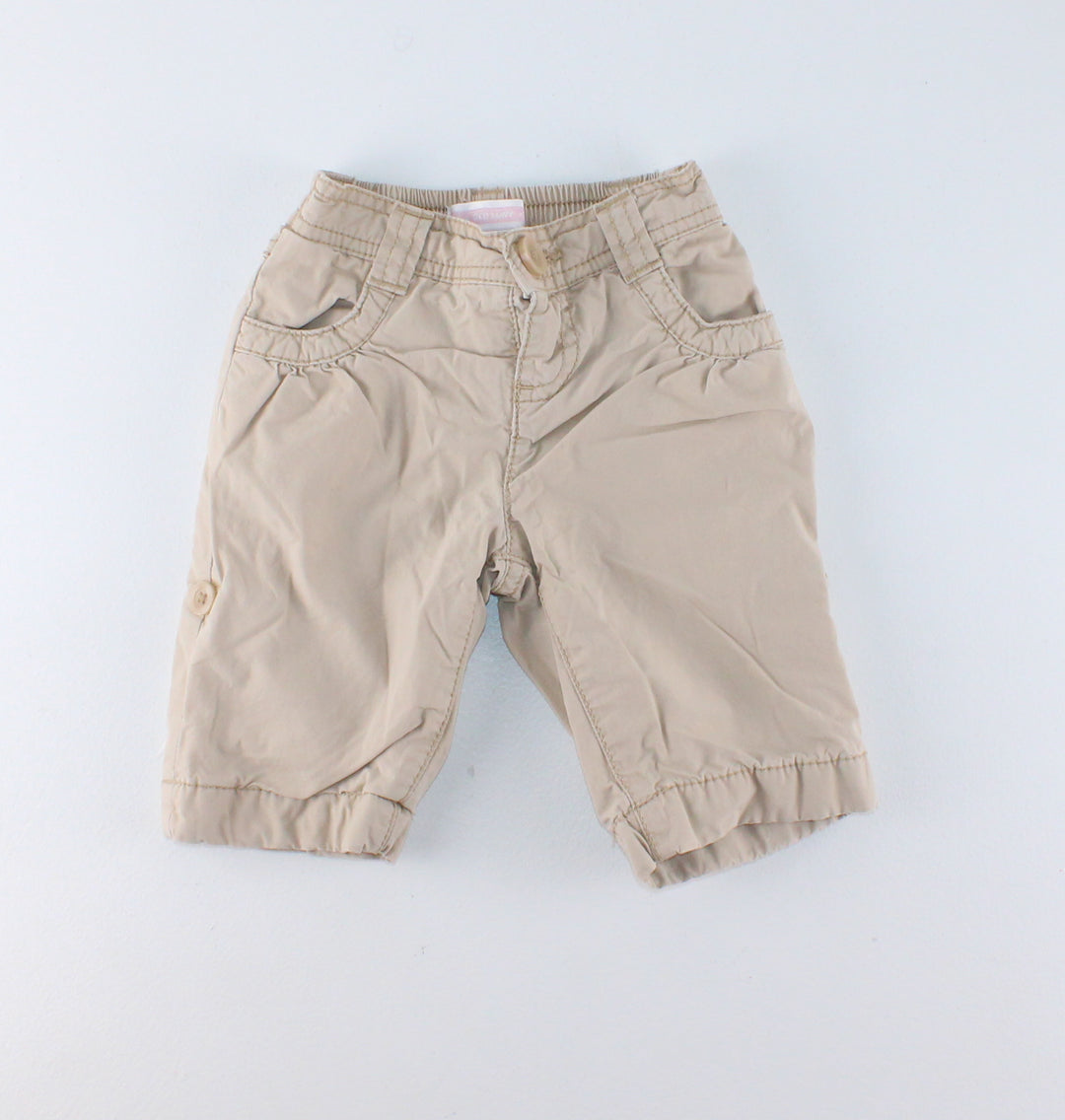 OLD NAVY LIGHT TAN PANTS 0-3M PRE-LOVED