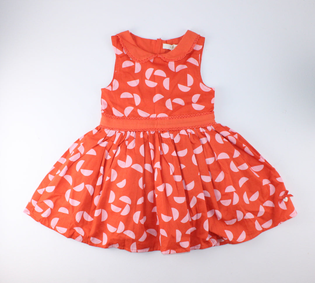 ELIGO POLKA DOT DRESS 2-3Y PRE-LOVED