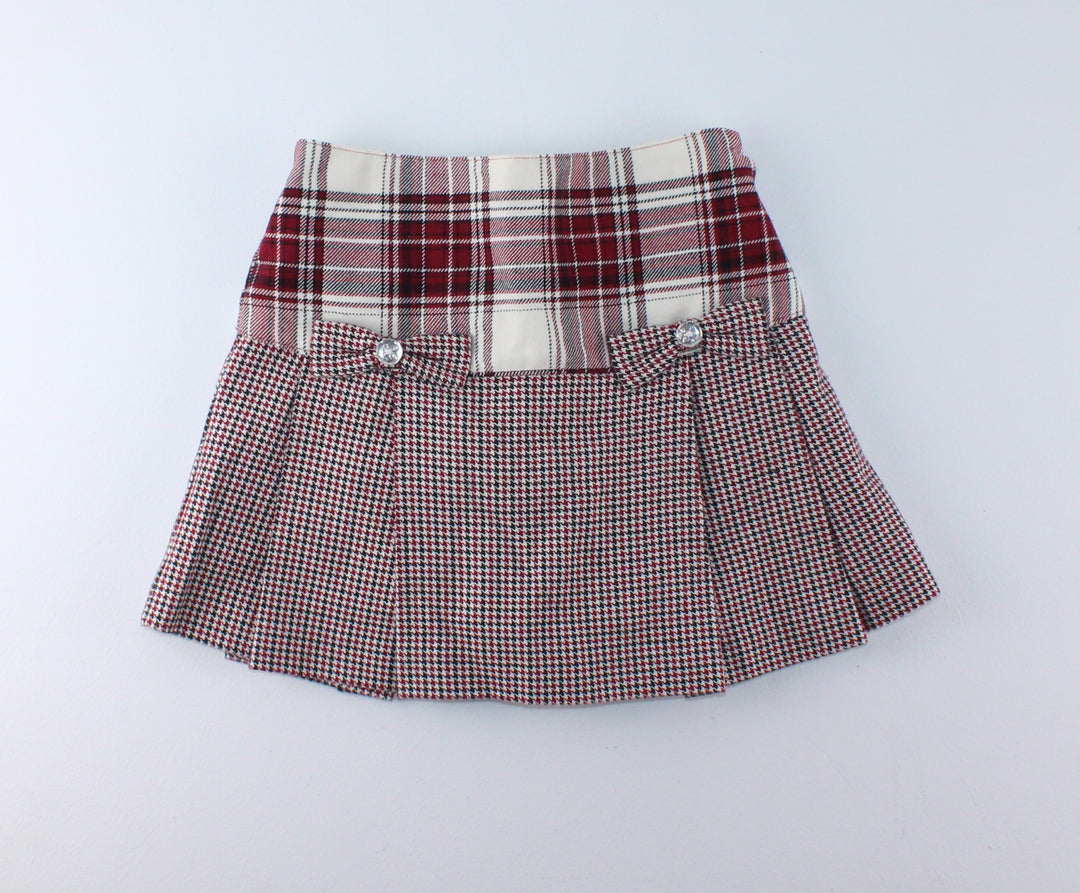 GYMBOREE PLAID SKIRT 5Y PRE-LOVED