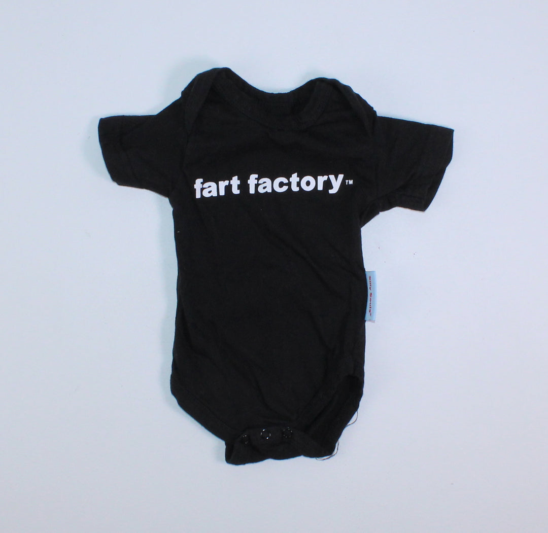 SILLY SOULS FART FACTORY ONESIE PRE-LOVED