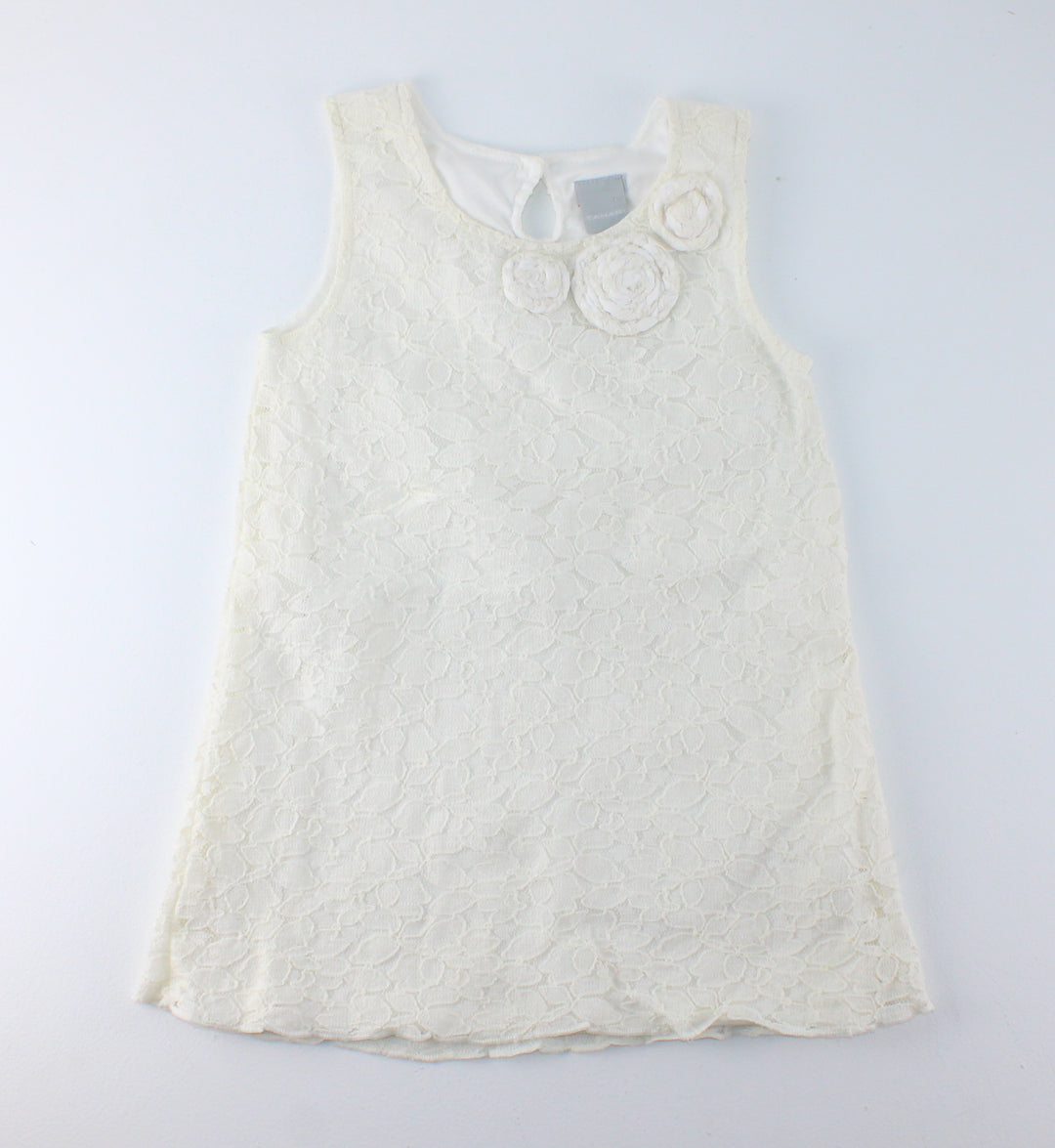 TAHARI LACE DRESS 6Y PRE-LOVED