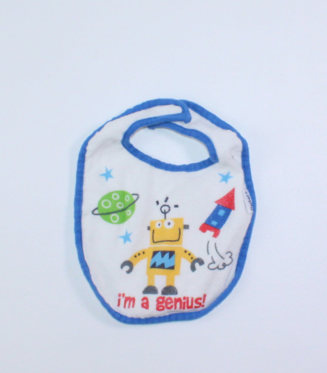 I'M A GENIUS BIB PRE-LOVED