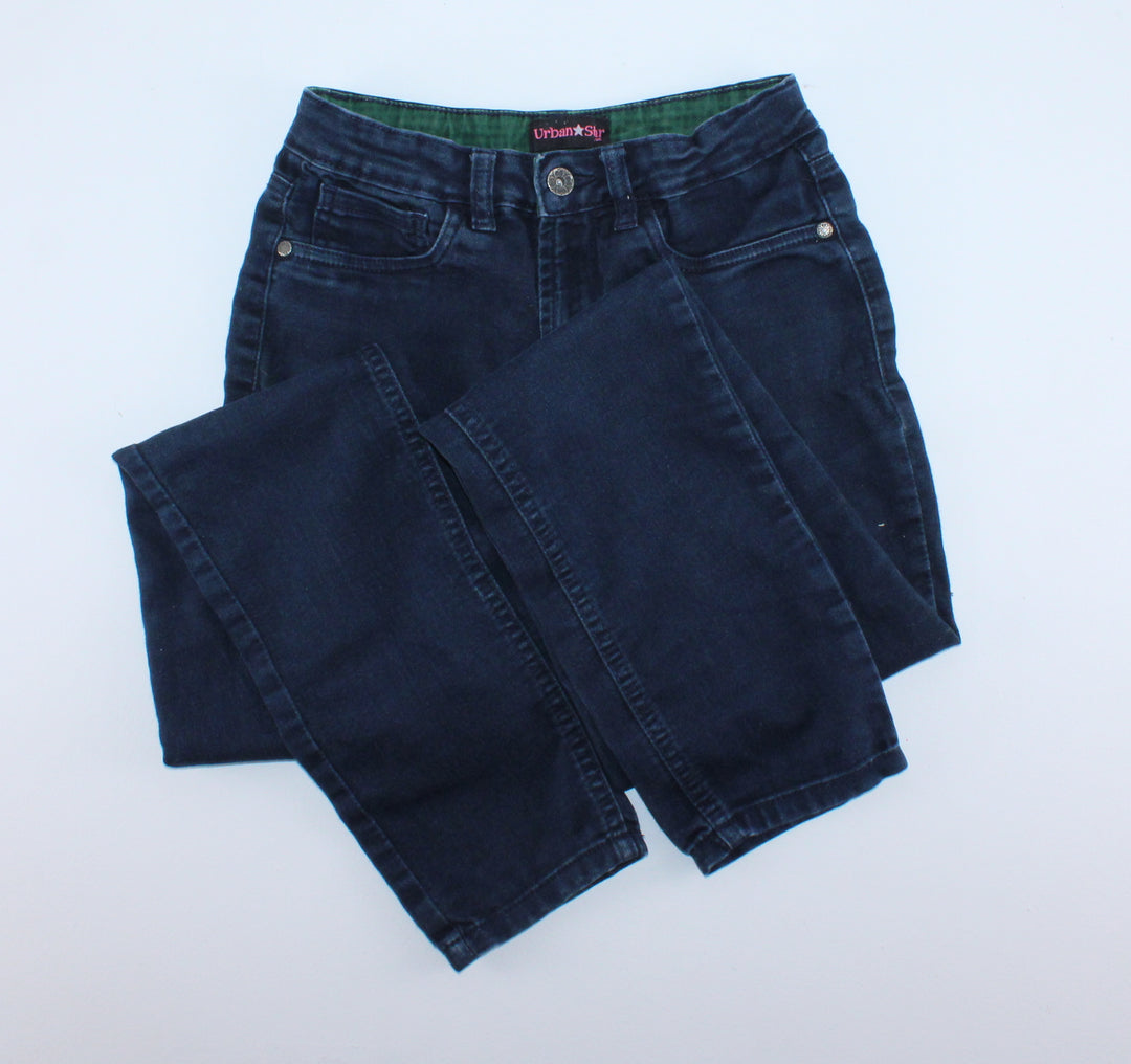 URBAN STAR DARK WASH JEANS 14 PRE-LOVED
