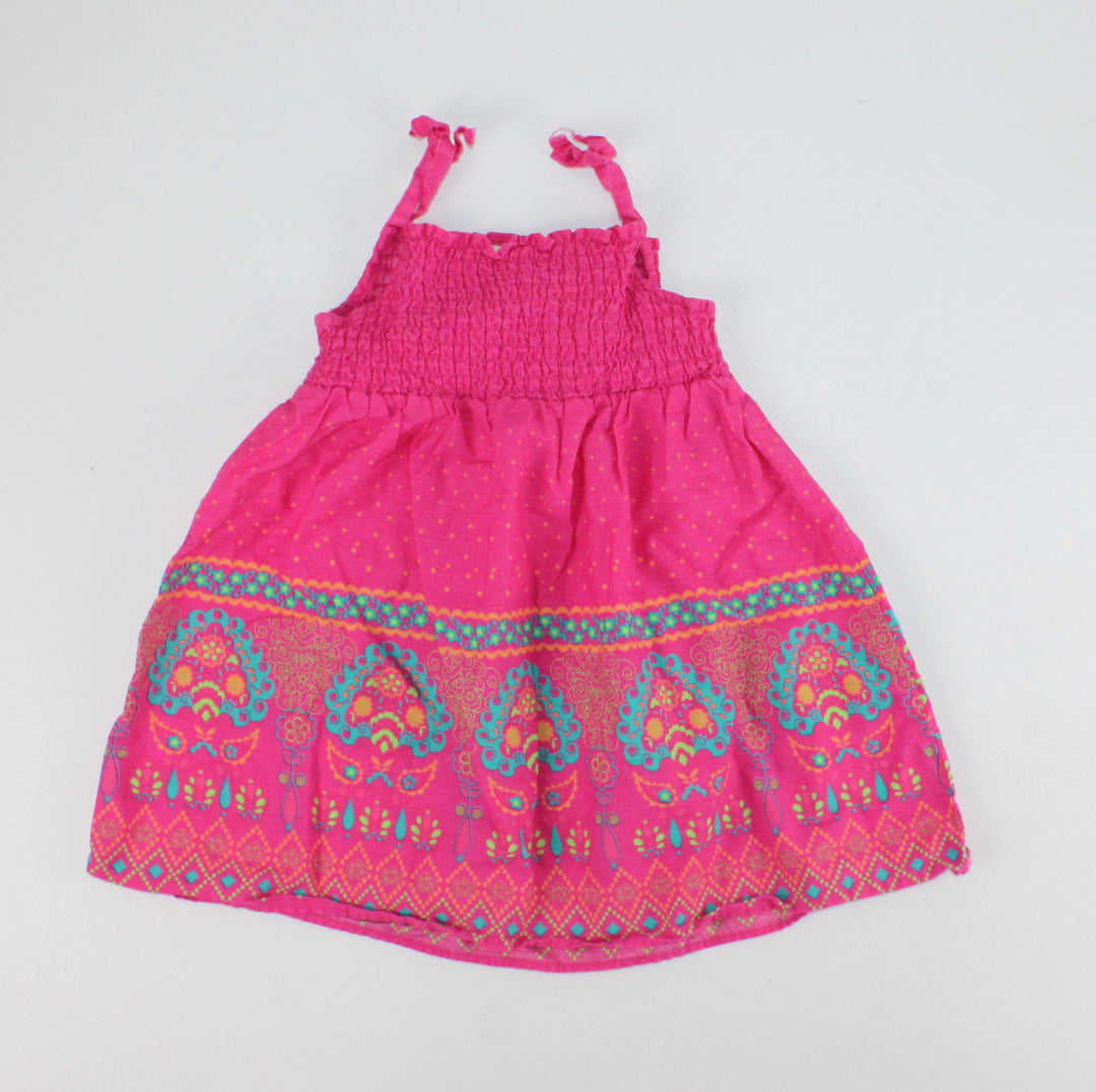 SAVANNAH PINK SUN DRESS 24M PRE-LOVED