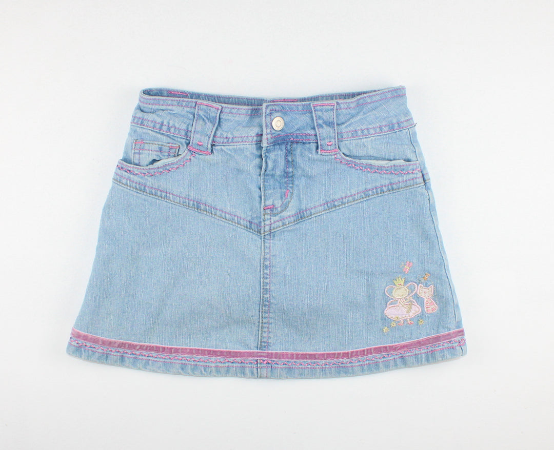 TANGERINE JEAN SKORT 5Y PRE-LOVED