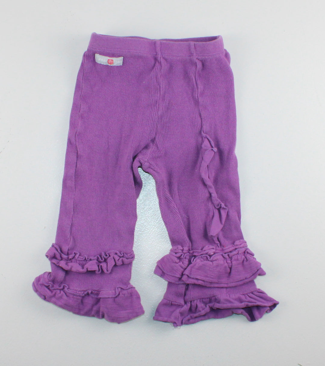 NAARTJIE KIDS PURPLE RUFFLE PANTS 12-18M PRE-LOVED