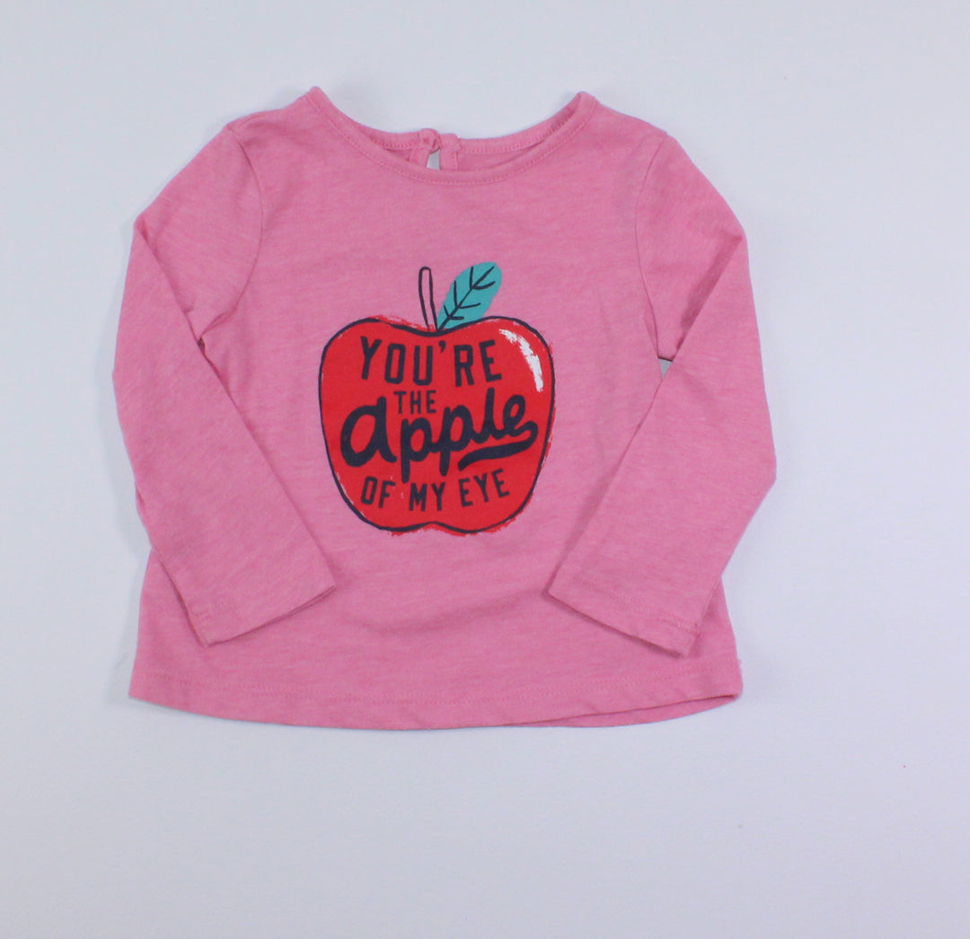 JOE FRESH APPLE TOP 6-12M PRE-LOVED