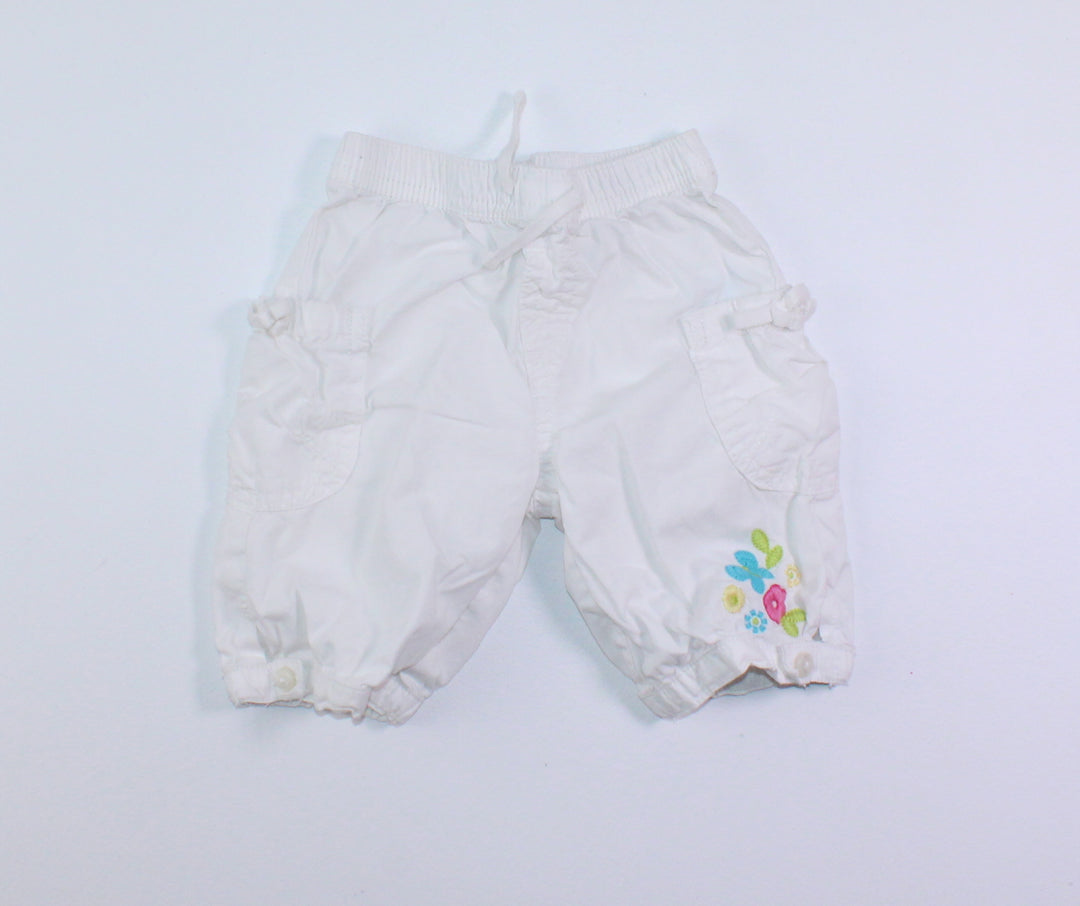 TCP WHITE PANTS 3-6M PRE-LOVED