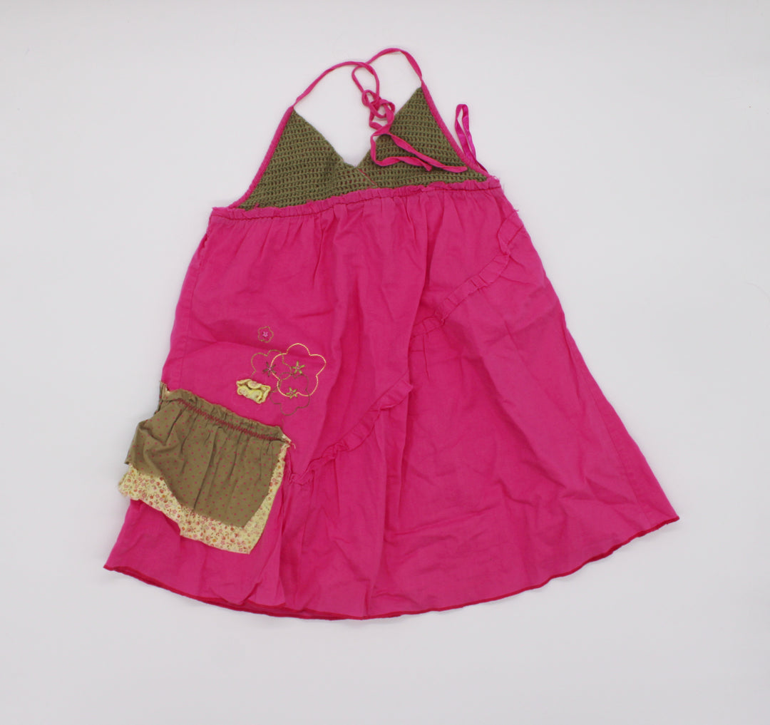 DEUX PAR DEUX PINK DRESS 4Y PRE-LOVED