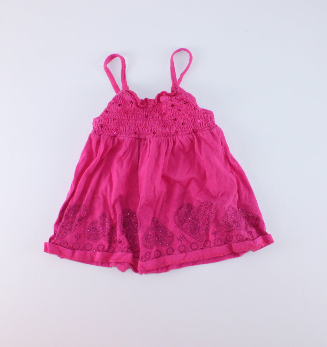 GEORGE PINK TOP 4Y PRE-LOVED