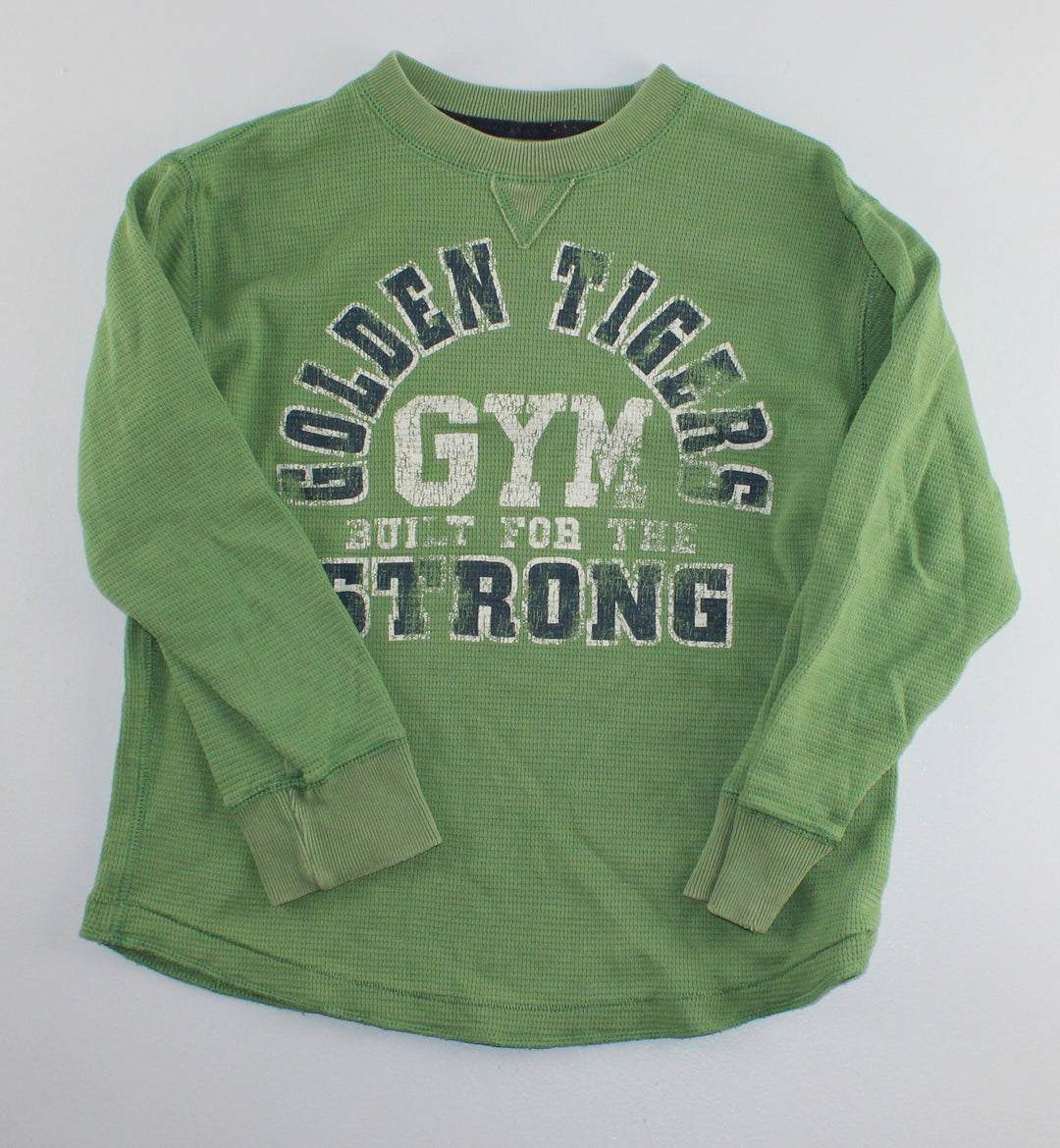 TCP GREEN GOLDEN TIGER L/S 7/8Y PRE-LOVED