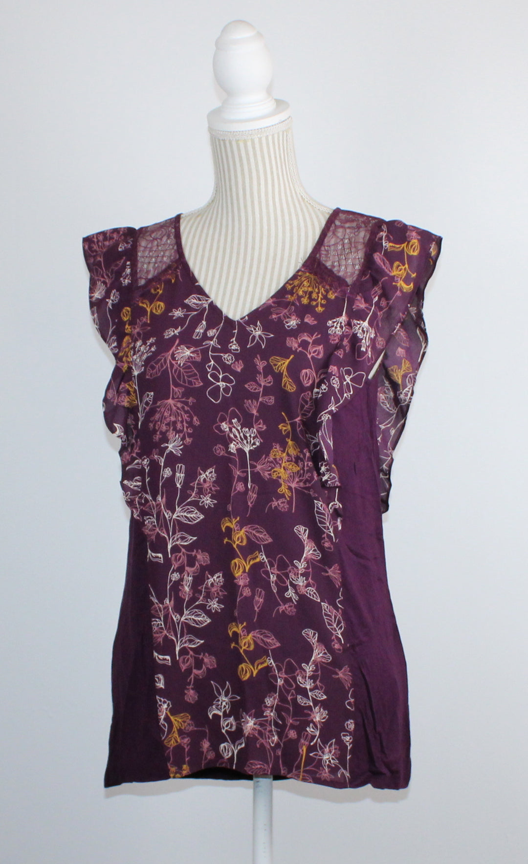 CAMBER&GRACE FLORAL BLOUSE SMALL PRE-LOVED