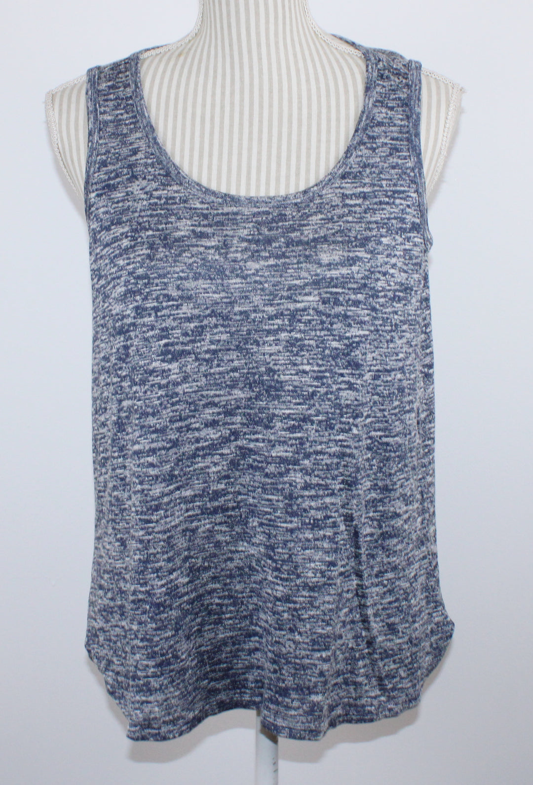 JOE FRESH DARK BLUE TANK LADIES MEDIUM PRE-LOVED