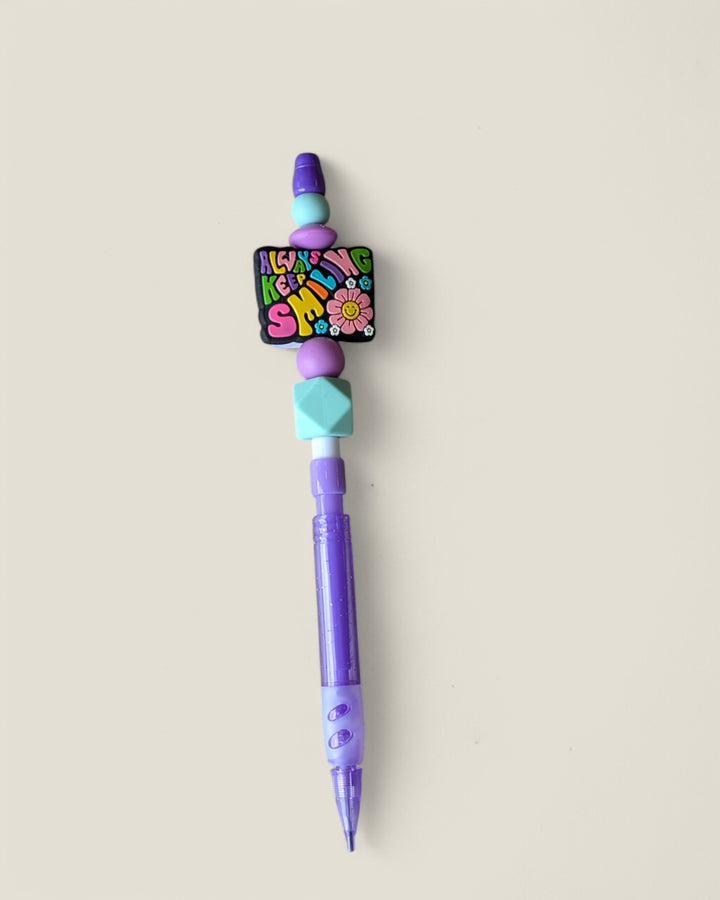 Silicone Bead Click Pencils