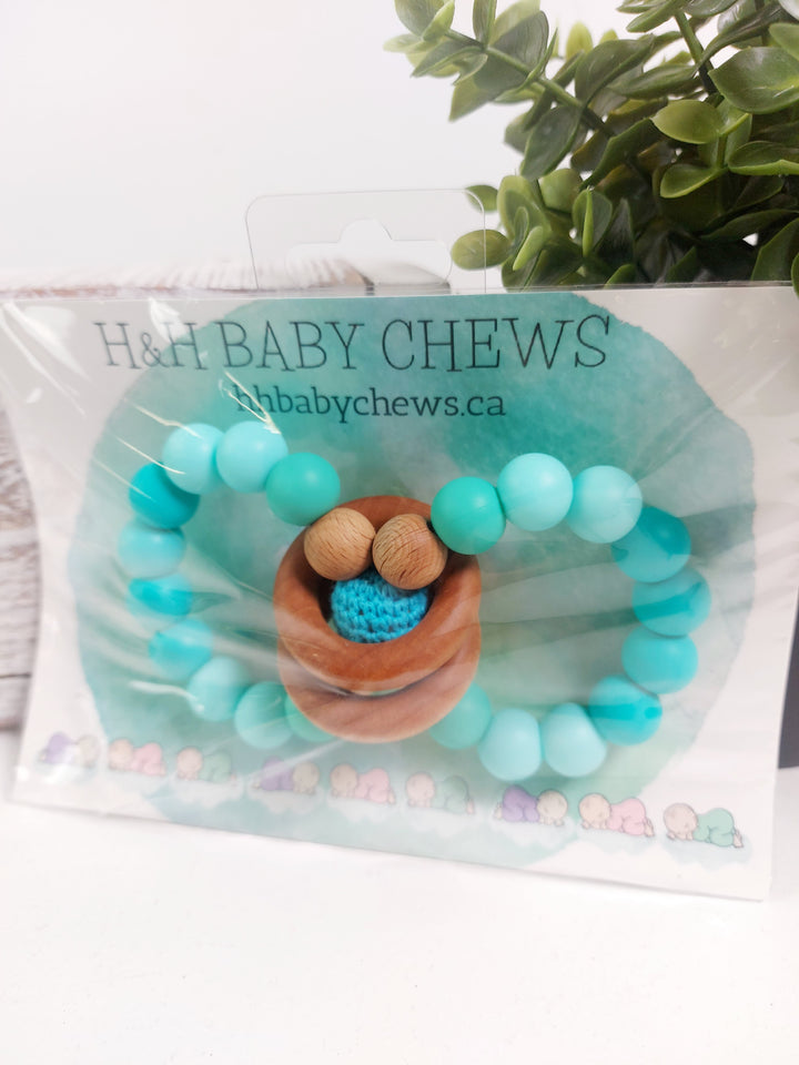 H&H Baby Chews, Silicone Infinity Teethers