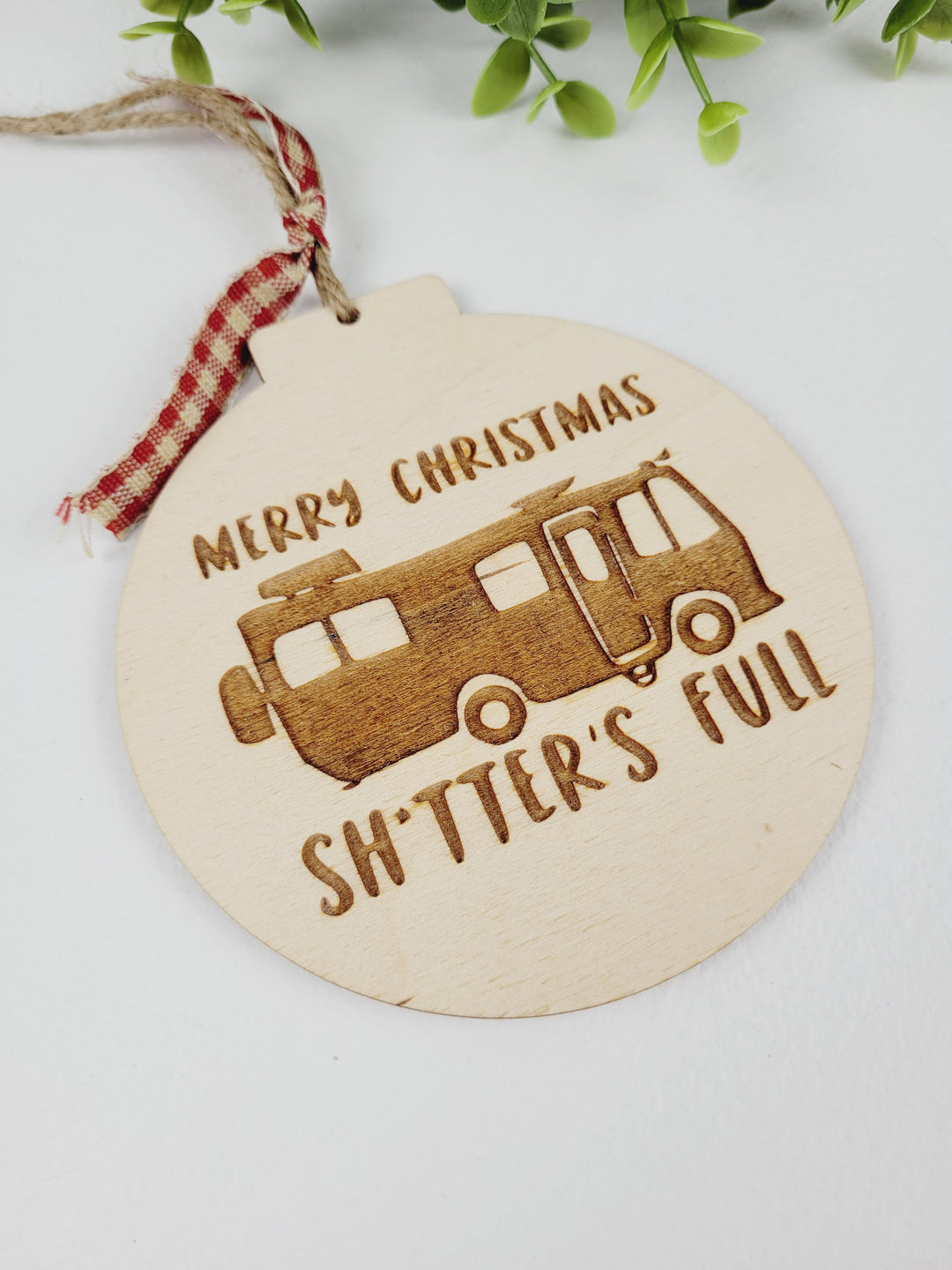 Rough Cut Dezigns, Christmas Vacation Wooden Ornaments