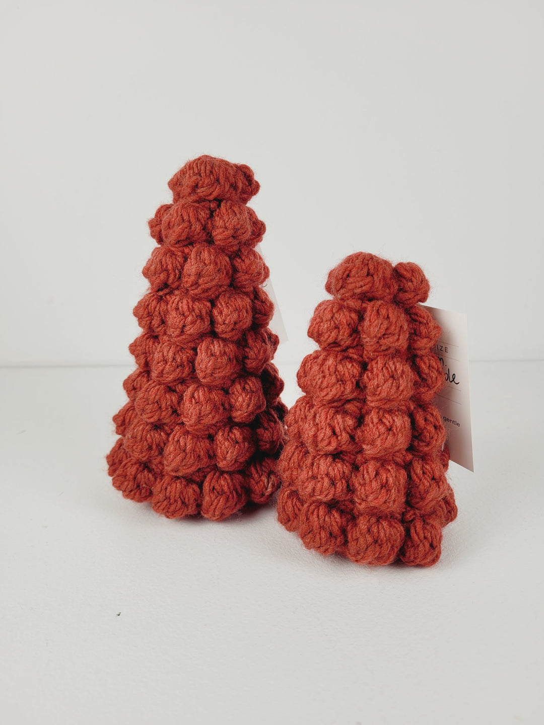 Ginger Made By Jenn, Holiday Bobble Tree Crochet Decor