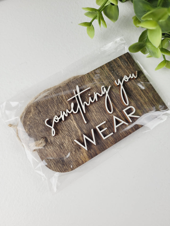 Rough Cut Dezigns, 3D Wooden Holiday Gift Tags
