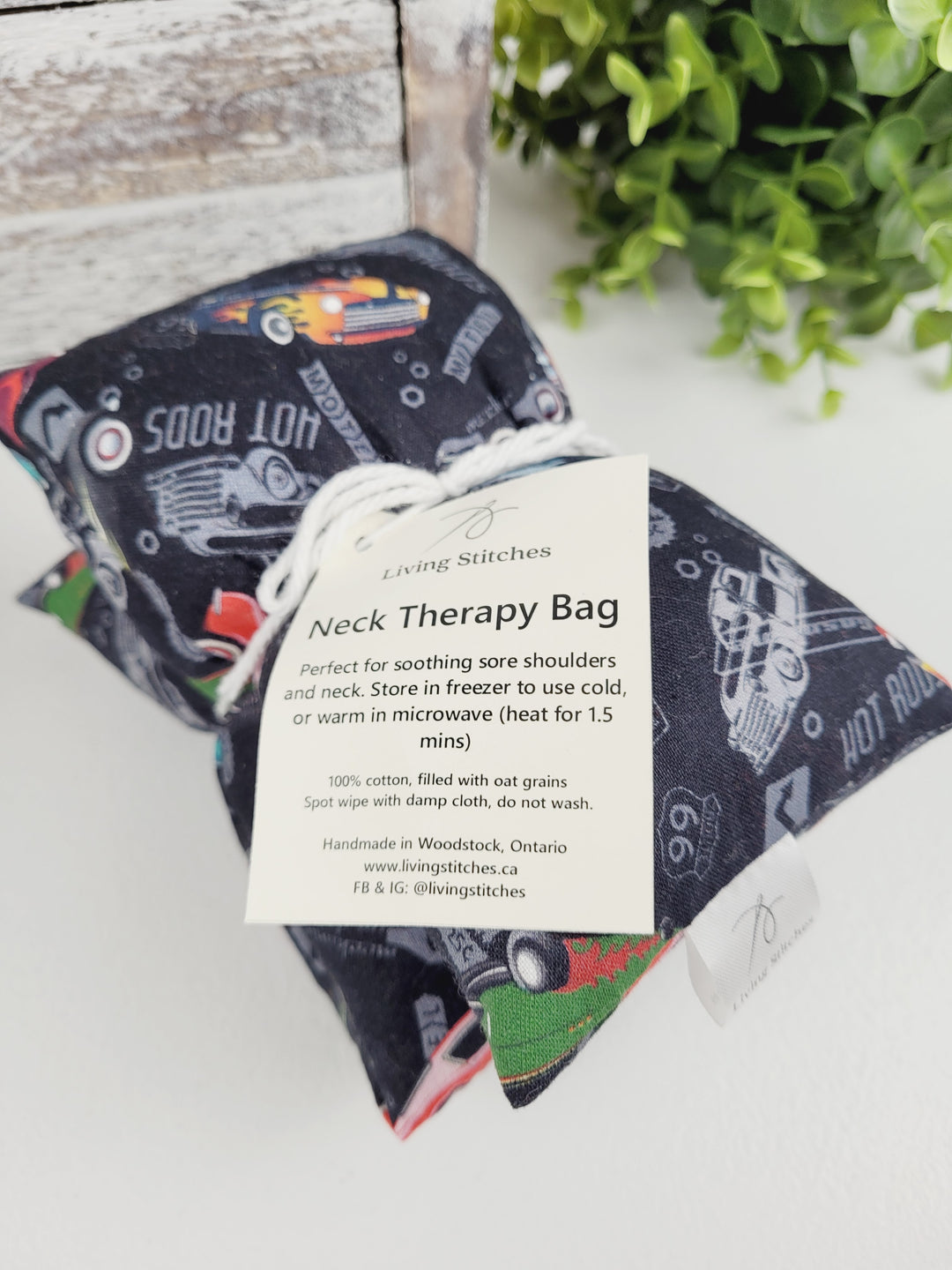 Living Stitches, Hot Cold Neck Therapy Bags