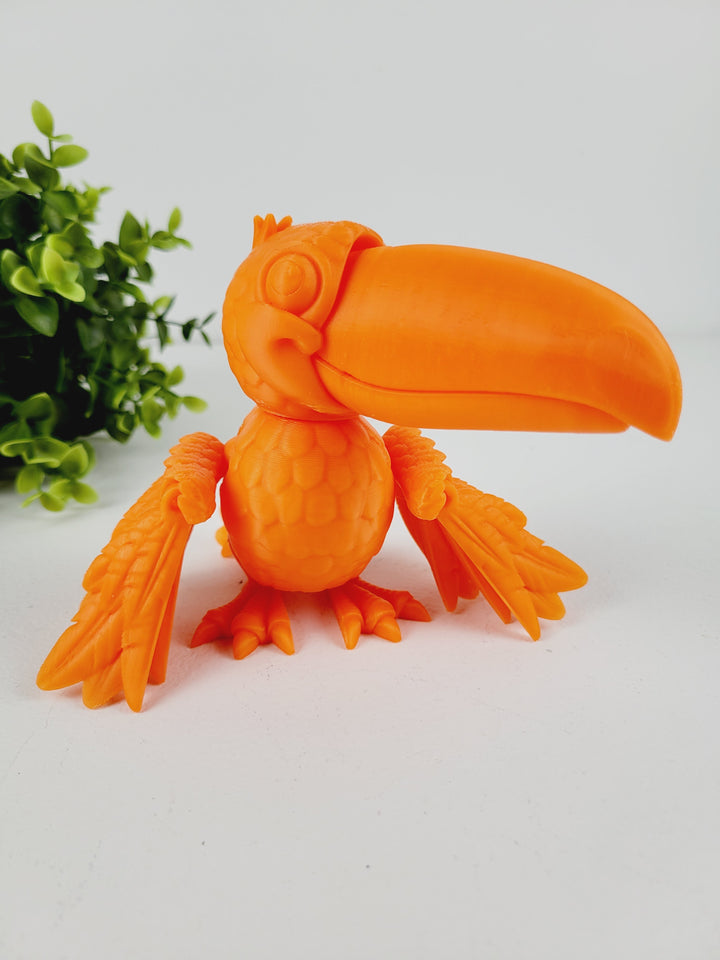 AB3D, 3D Printed Articulating Bird Toys