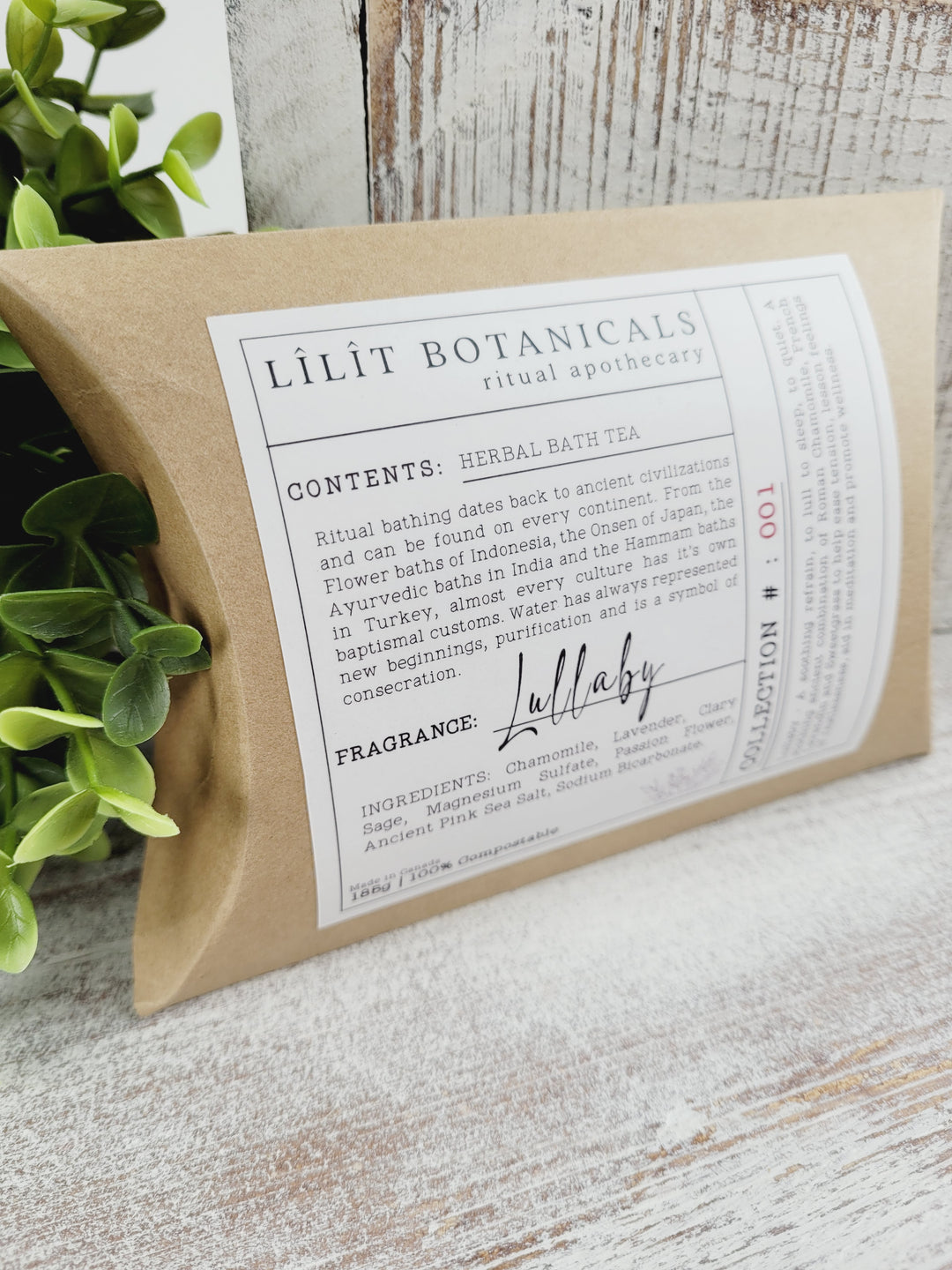 Lilit Botanicals, Herbal Bath Tea- Lullaby