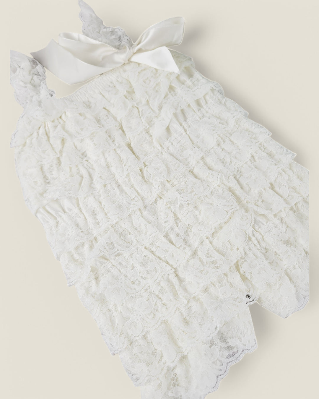 AM Designs, Baby & Child Lace Ruffle Rompers