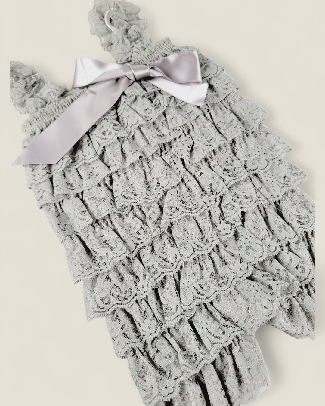 AM Designs, Baby & Child Lace Ruffle Rompers