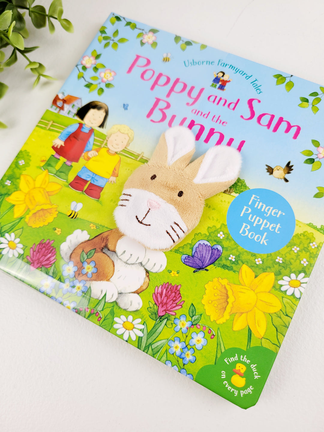Books with Bree, Usborne Finger Puppet Book - Poppy And Sam The Bunny