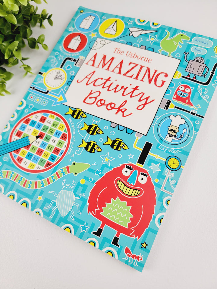 Books with Bree, The Usborne Amazing Activity & Maze Books