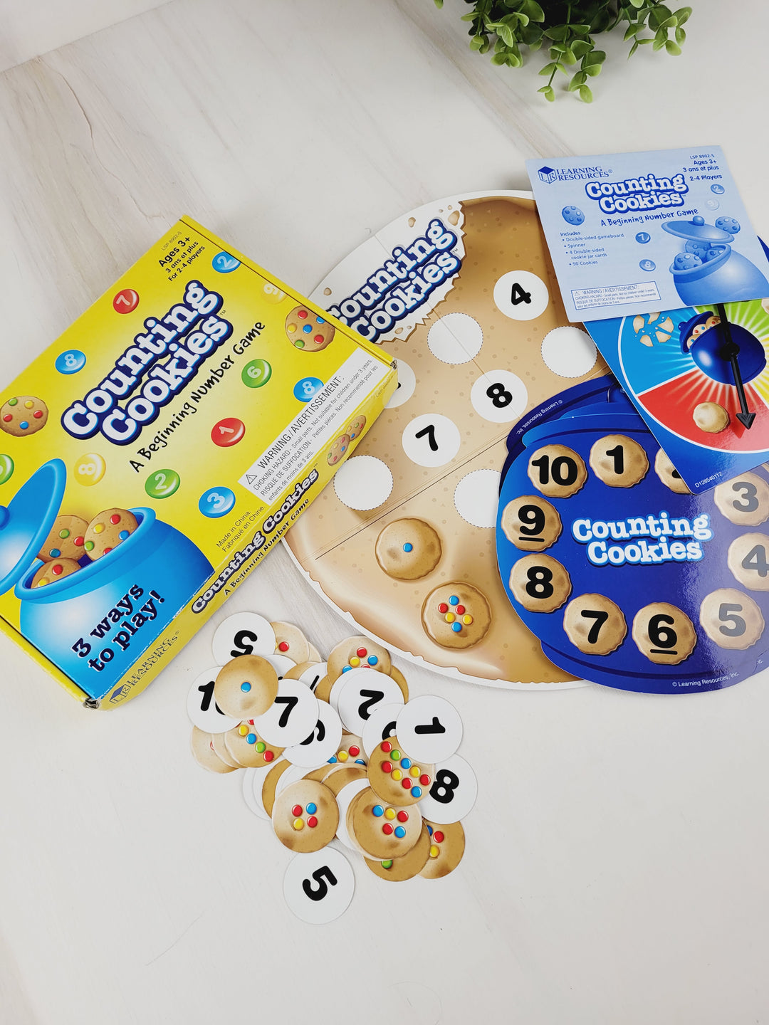 COUNTING COOKIES LEARNING GAME EUC