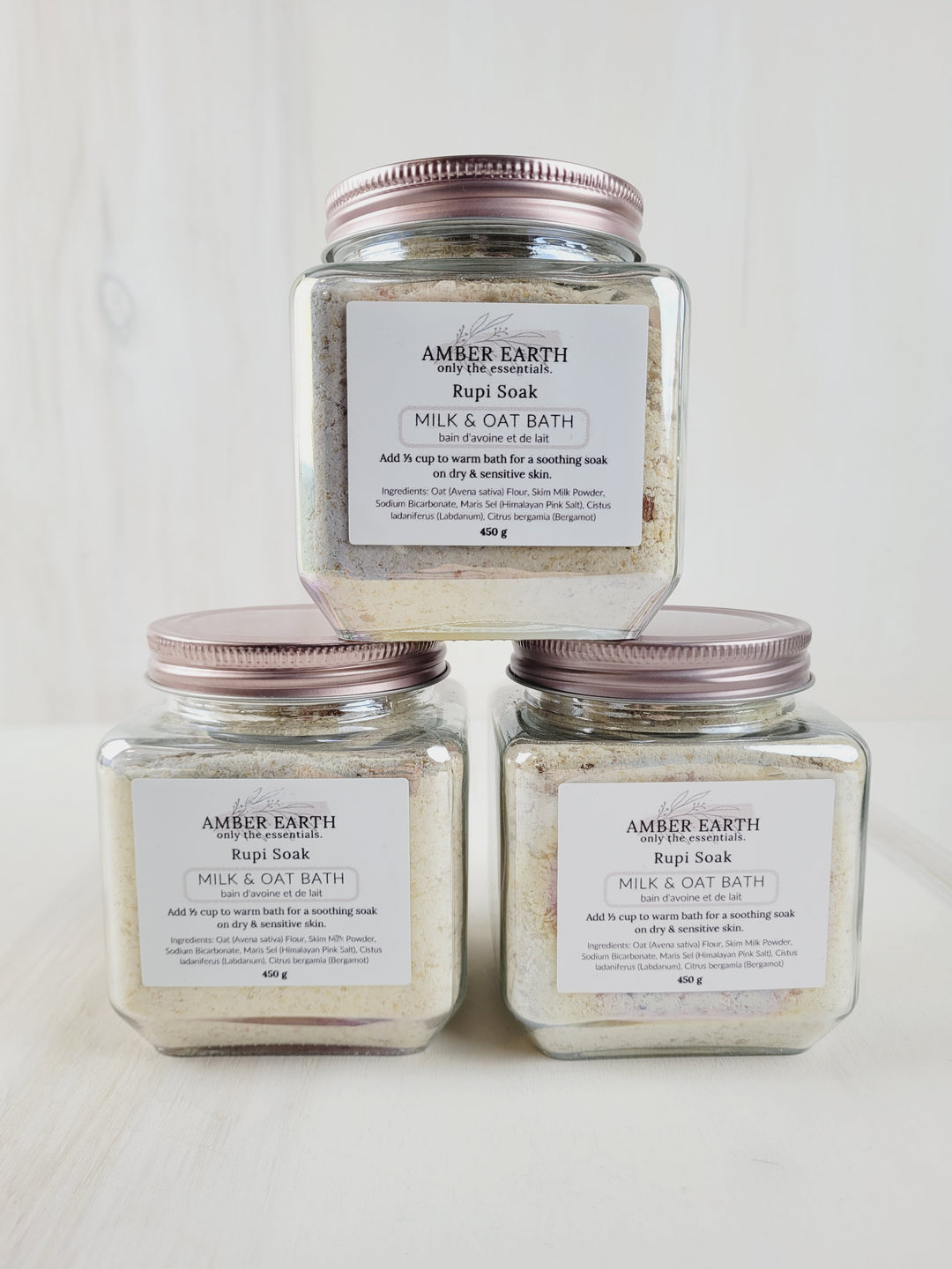 Amber Earth Essentials, Rupi Colloidal Oat & Milk Bath