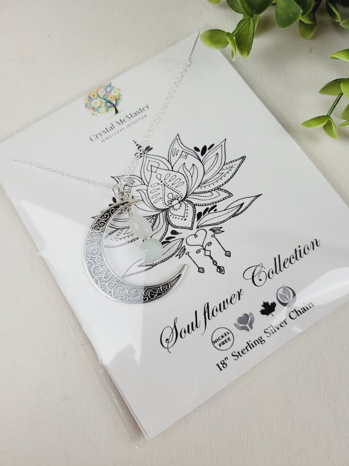 Crystal McMaster Jewellery, Sterling Silver Necklaces- Soul Flower & Wildflower Collections