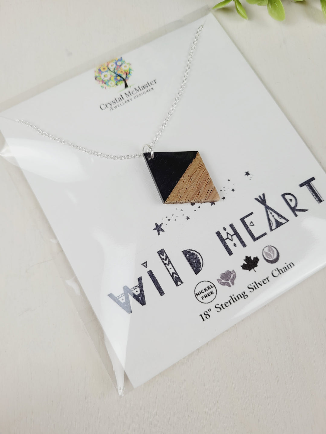 Crystal McMaster Jewellery, Sterling Silver Necklaces- Wild Heart Collection