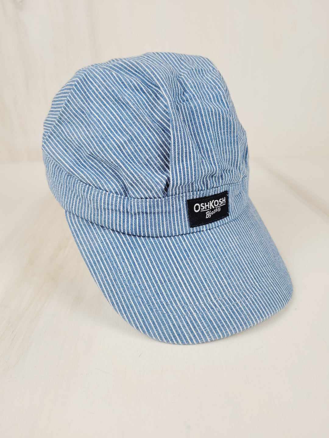 OSH KOSH BLUE STRIPED CAP 0-9M
