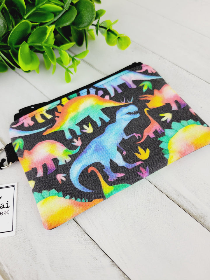 Izzyrai Handmade, Dinosaur & Mythical Fabric Coin Purses